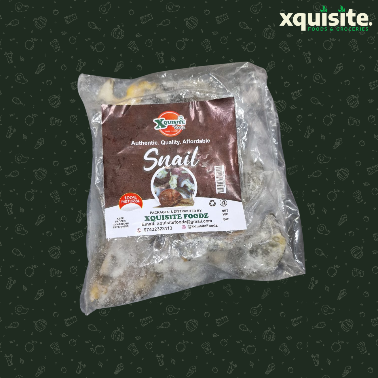 Xquisite Foodz Snail (4pcs)