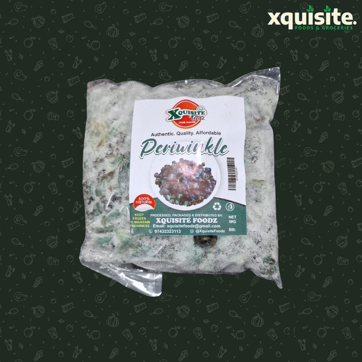 Xquisite Foodz Periwinkle (150g)