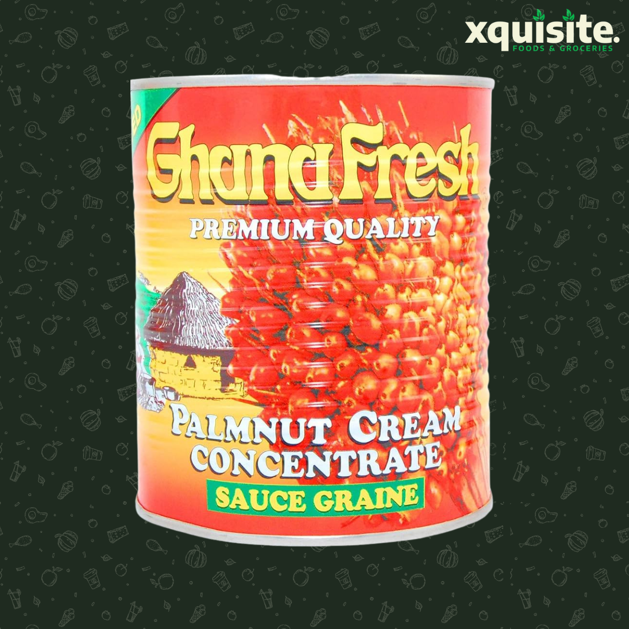 Ghana Fresh Palmnut Soup Concentrate (800g)