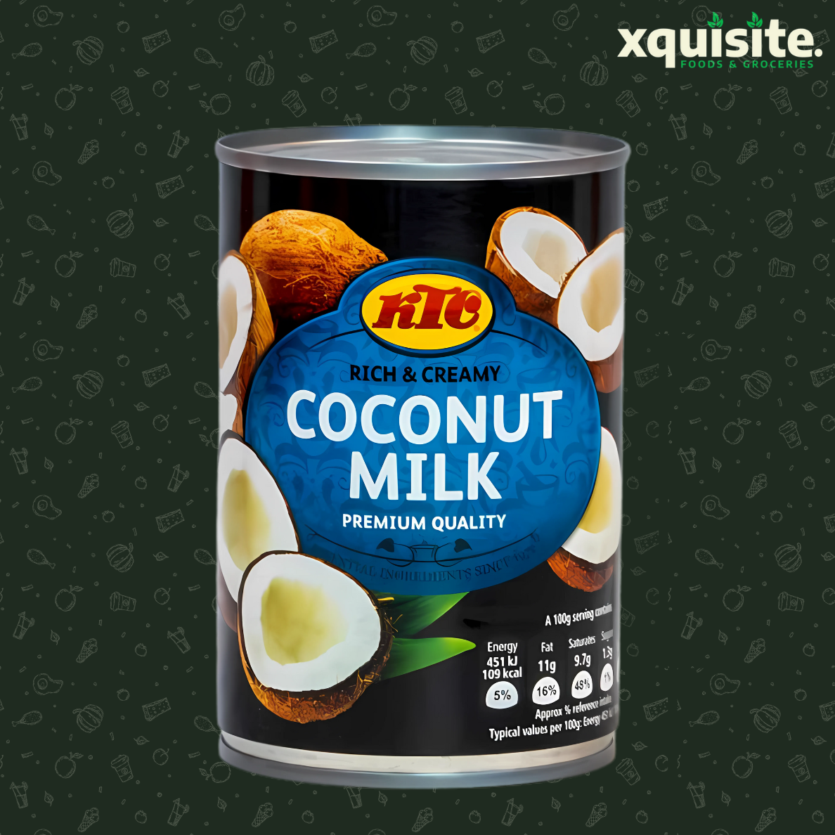 KTC Coconut Milk (400l)