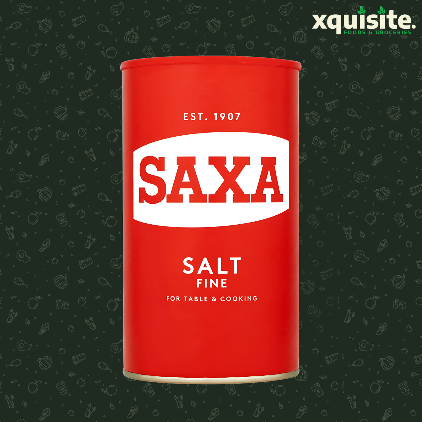 Saxa Fine Salt (750g)