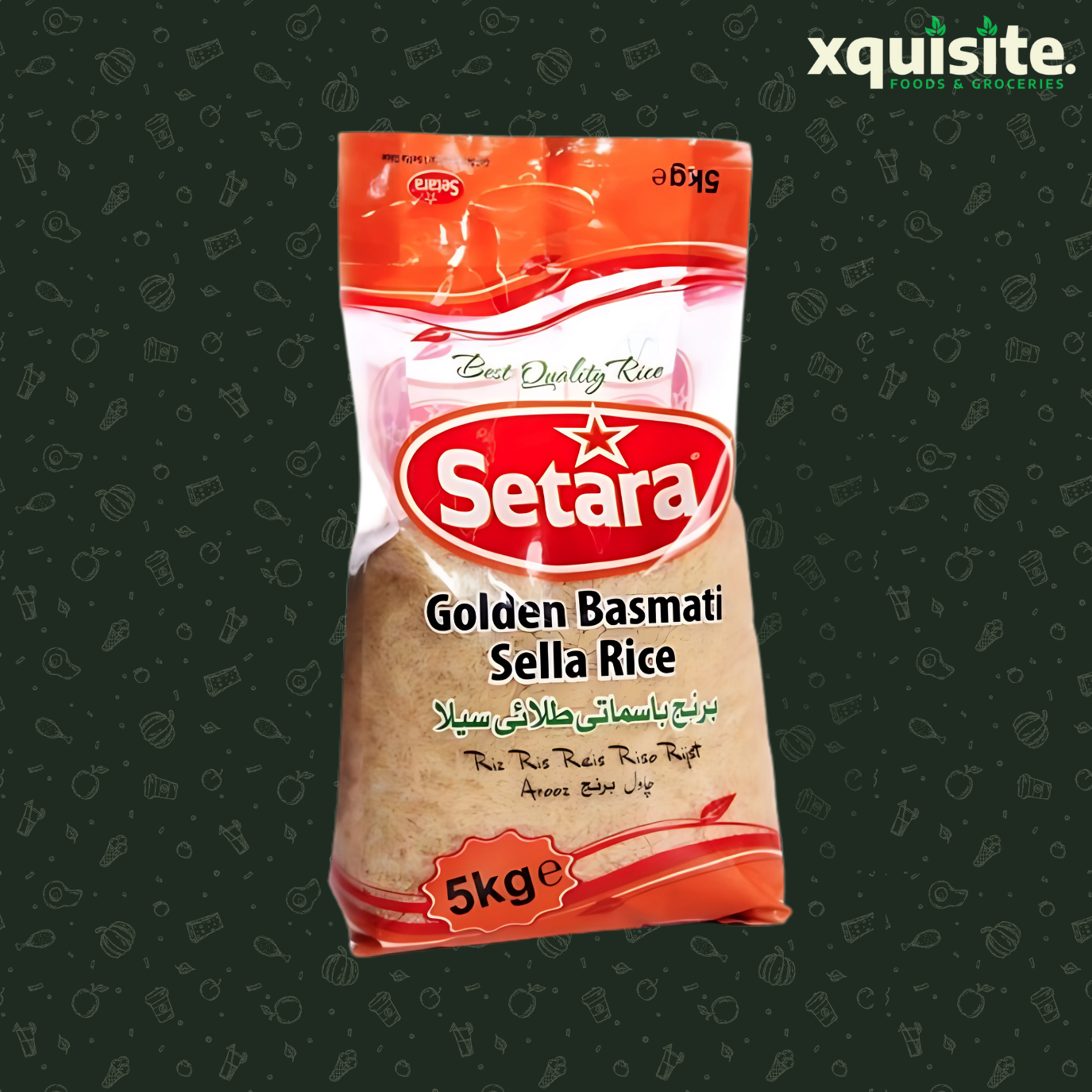 Setara Golden Basmatti Sella Rice