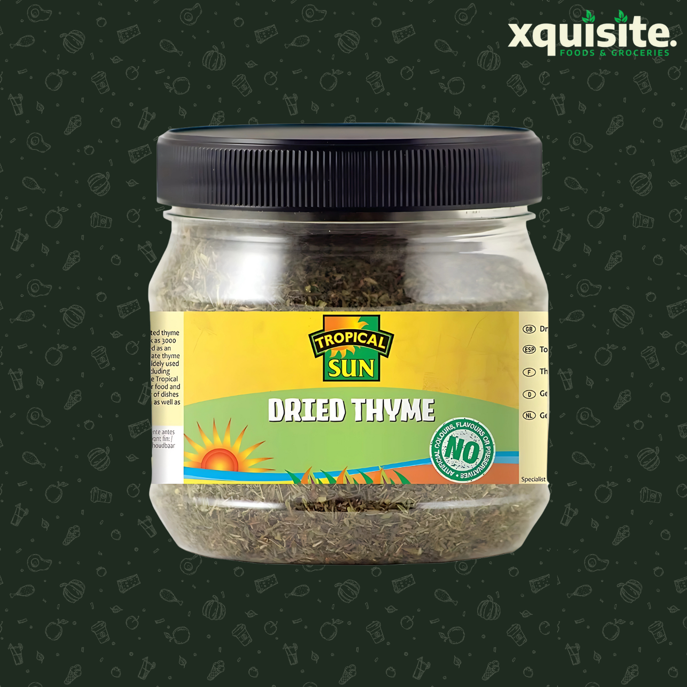 Tropical-Sun Dried Thyme (250g)
