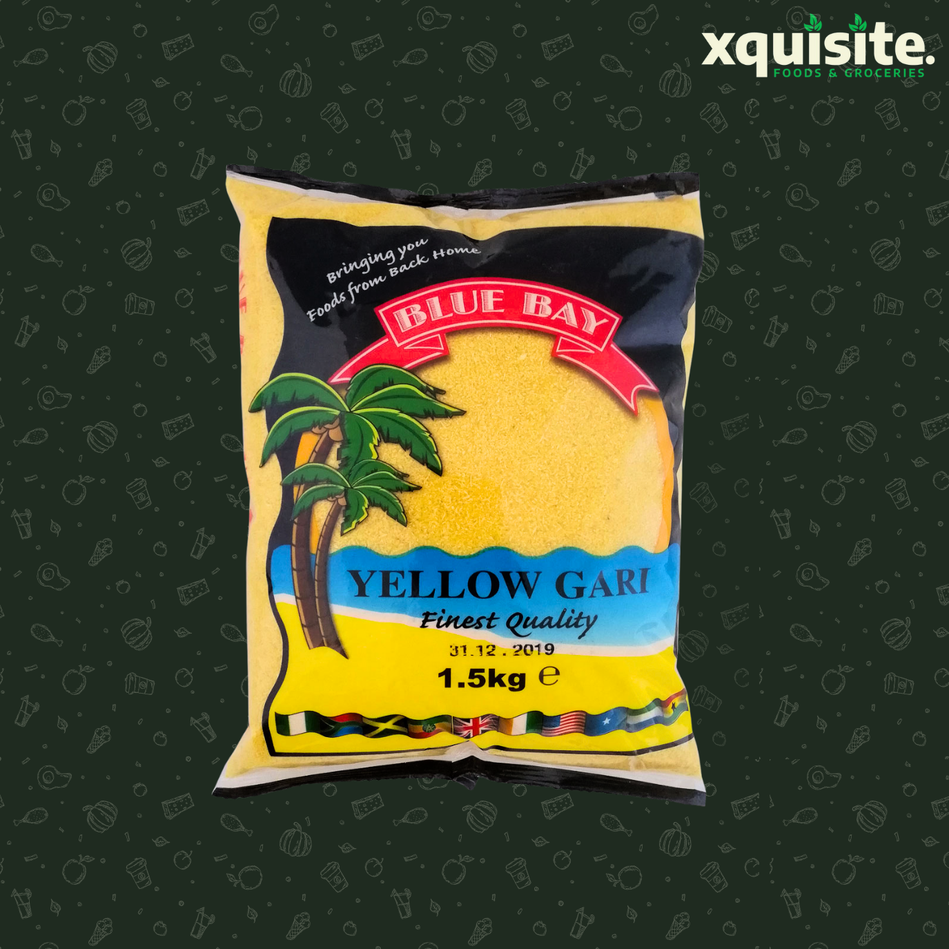 Blue Bay Yellow Garri (1.5kg)